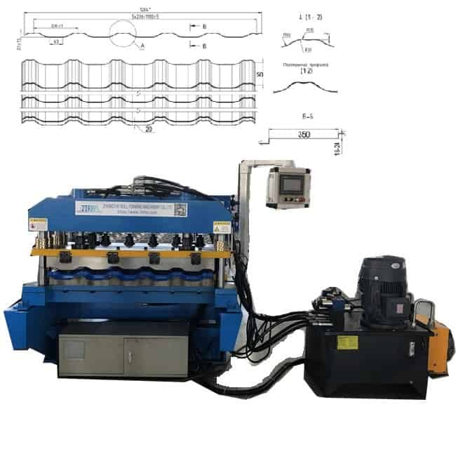 Step Tiles Roofing Sheets Rolling Forming Machine – Optimized for High-Quality Metal Roofing Production